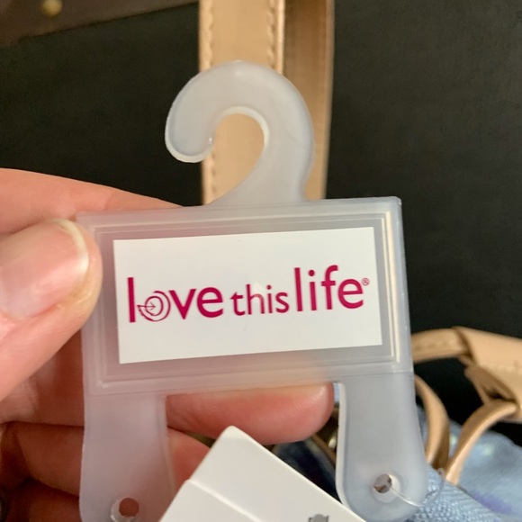 🦩NWT Love This Life convertible drawstring backpack - Picture 9 of 9